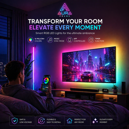 AuraFrame™ GlowFlex LED Strip