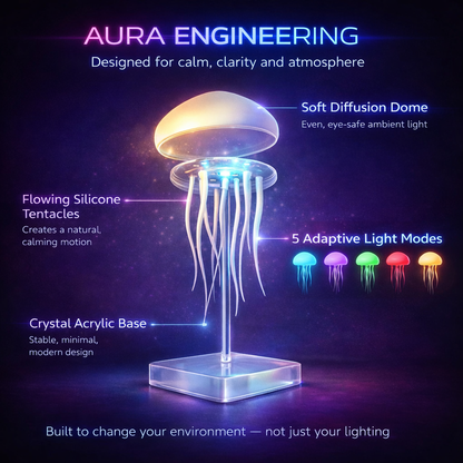 Jelly Fish Calming Lamp